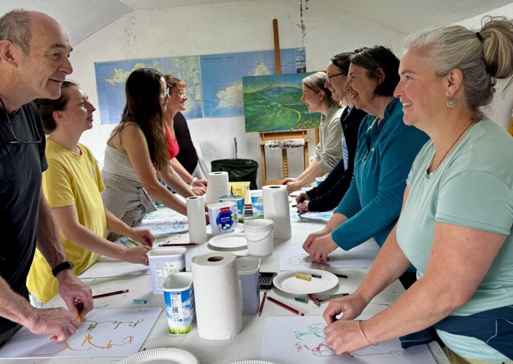 Paint and Play! An All-inclusive Painting Holiday in the south of France. October 1-8, 2027. Hosted by artist Kato Wake, with special guest artist Catherine Weld.